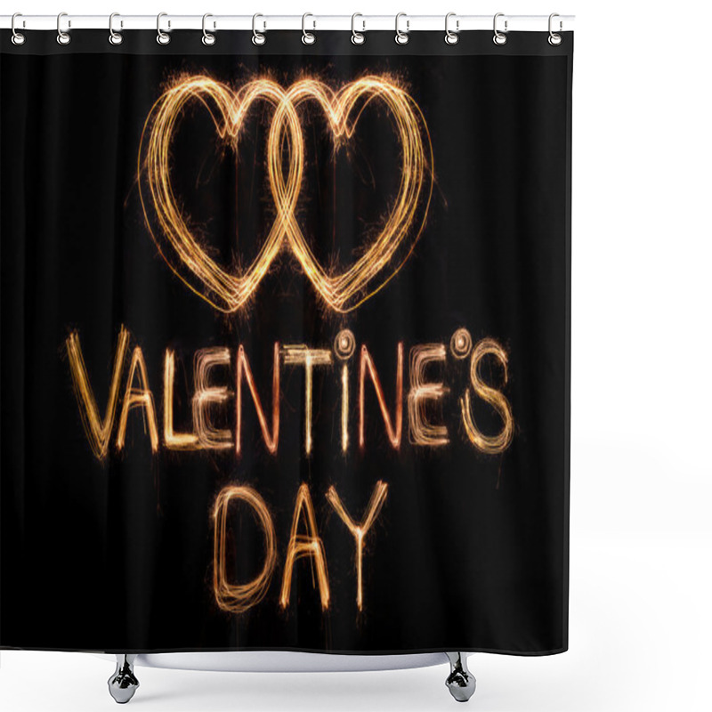 Personality  Valentines Day Shower Curtains