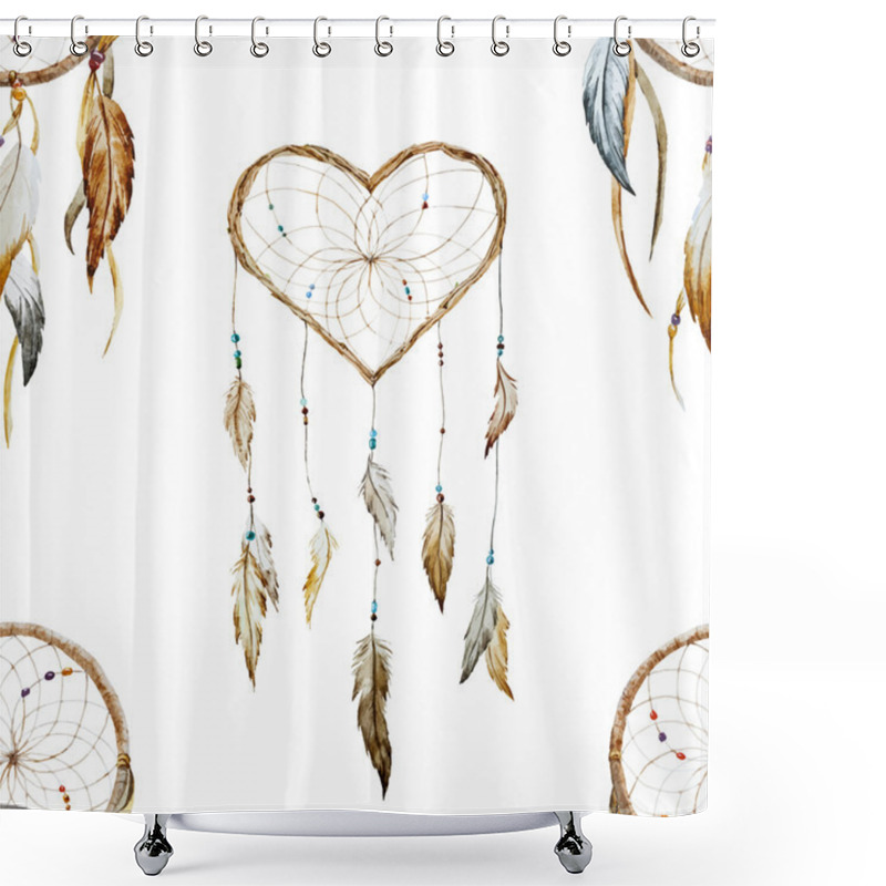 Personality  Dreamcatcher Shower Curtains