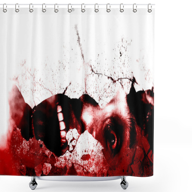 Personality  Ghost Shower Curtains