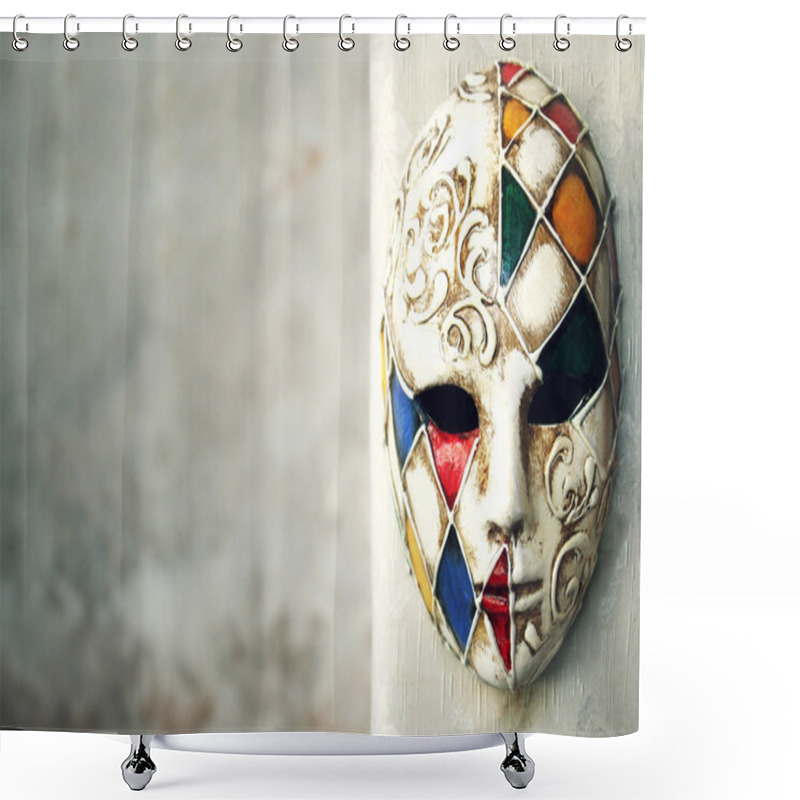 Personality  Venetian Mask Shower Curtains