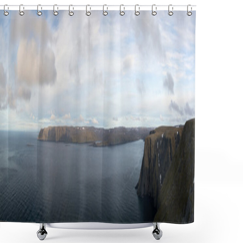 Personality  North Cape, Norway Shower Curtains