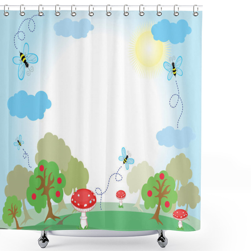 Personality  Nature Shower Curtains