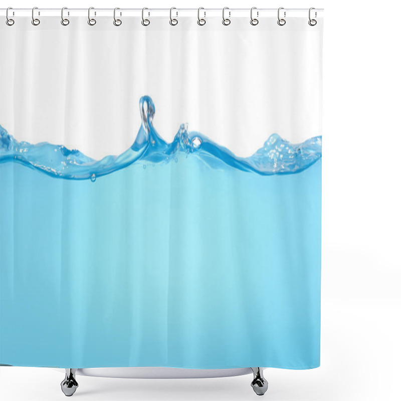 Personality  Water Wave Isolated Shower Curtains