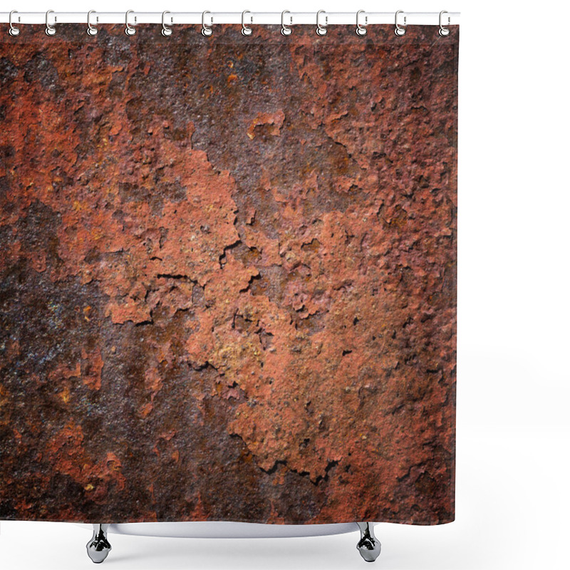 Personality  Rust Shower Curtains