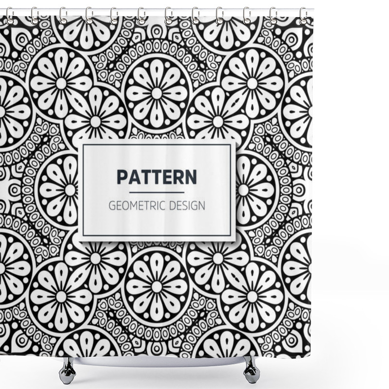 Personality  Seamless Ethnic And Tribal Pattern Shower Curtains