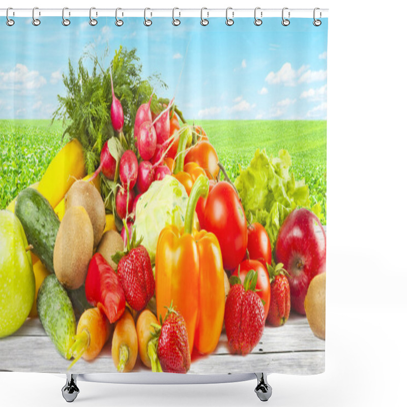 Personality  Food Shower Curtains