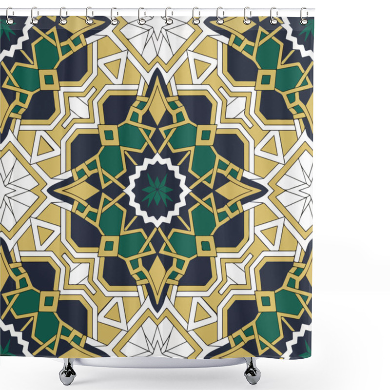 Personality  Timeless Designs Of Islamic Geometry. Shower Curtains