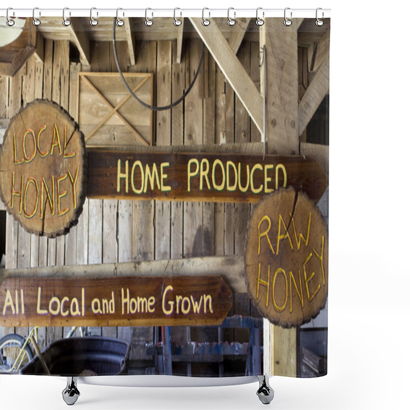 Personality  All Local And Home Grown Shower Curtains