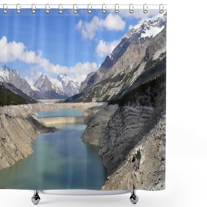 Personality  High Lakes In The Stelvio National Park Shower Curtains