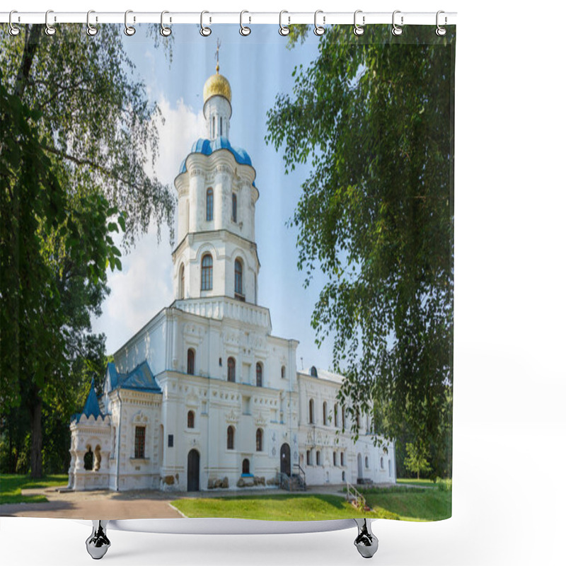 Personality  Collegium Medieval Building In Chernihiv, Ukraine Shower Curtains