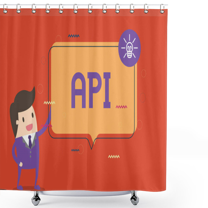 Personality  Text Sign Showing Api. Conceptual Photo Tools For Building Software Computer Programming Routines Protocols Shower Curtains