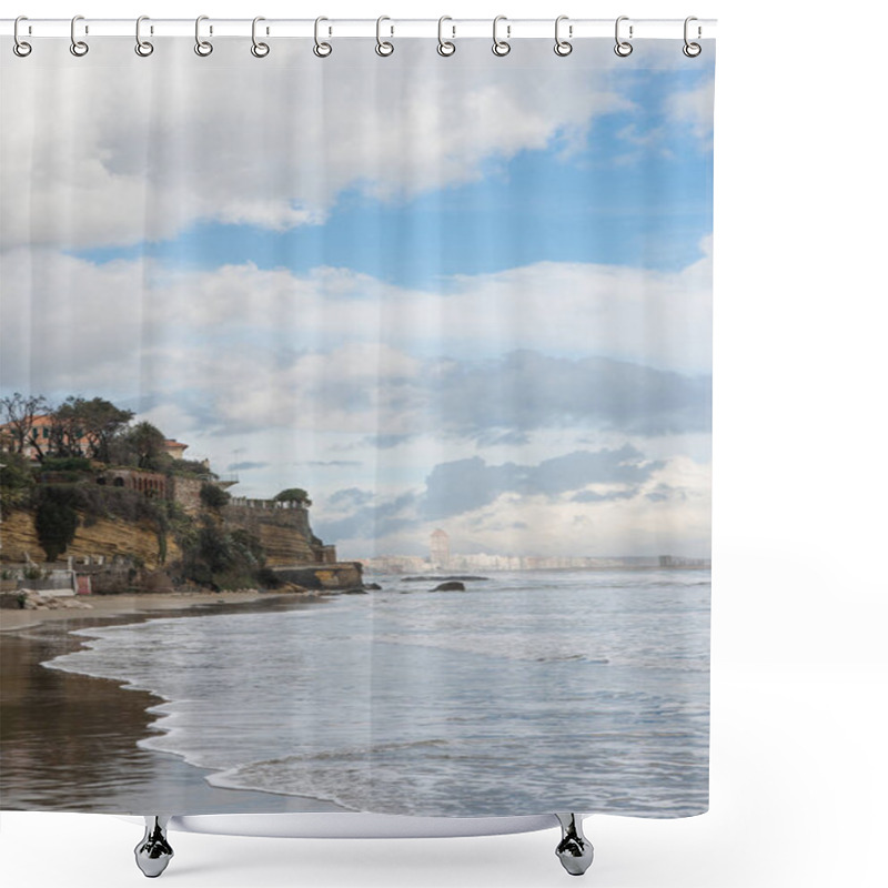 Personality  Cliff Shower Curtains