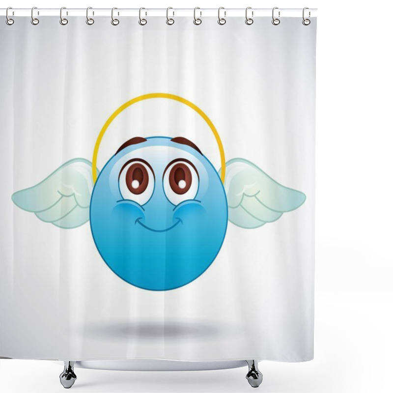 Personality  Cartoon Emoticons Design Shower Curtains