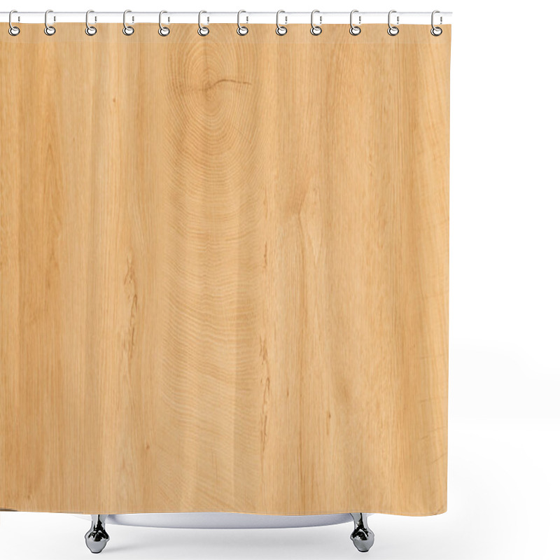 Personality  Top View Of Natural Wooden Textured Surface With Copy Space Shower Curtains