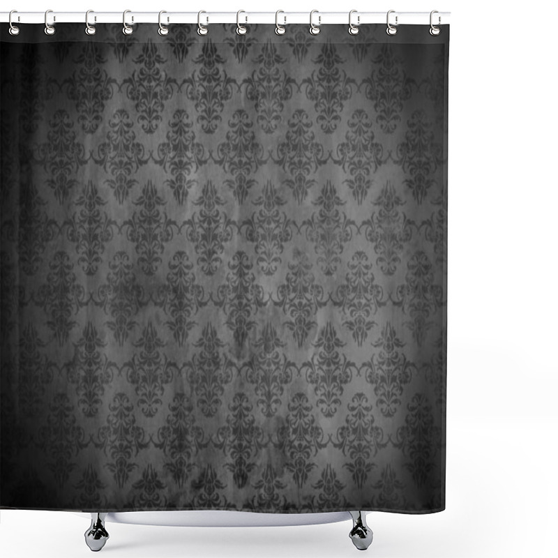 Personality  Damask Background Shower Curtains