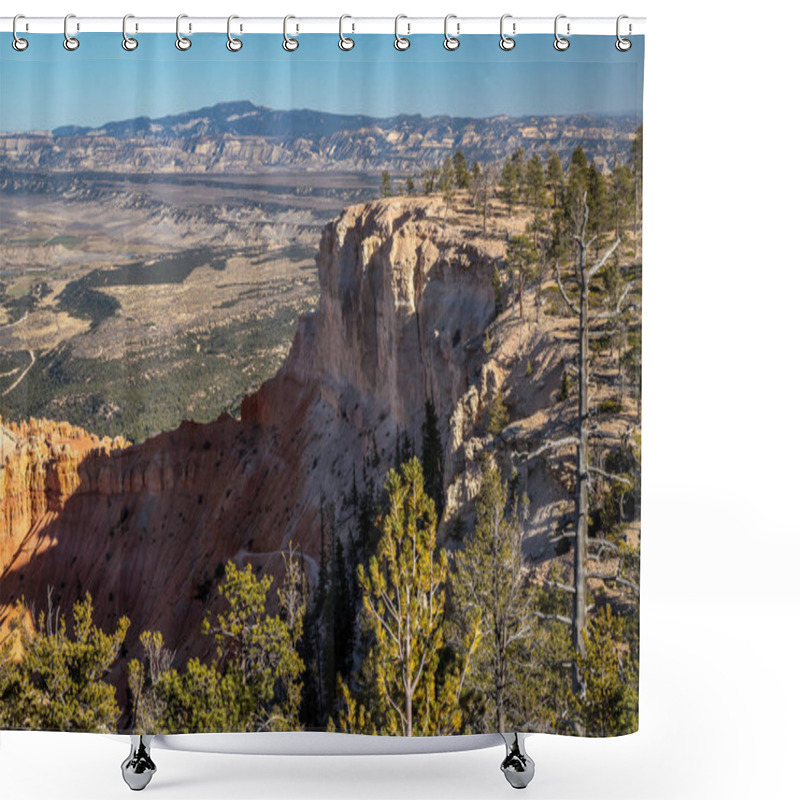 Personality  Vibrant Rock Formations And Hoodoos Showcase Nature's Artistry At Bryce Canyon National Park Shower Curtains