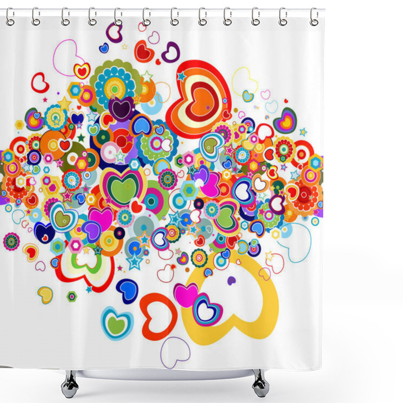 Personality  Love Shower Curtains