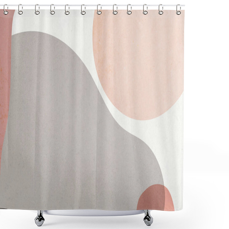 Personality  Abstract Simple Memphis Background Shower Curtains