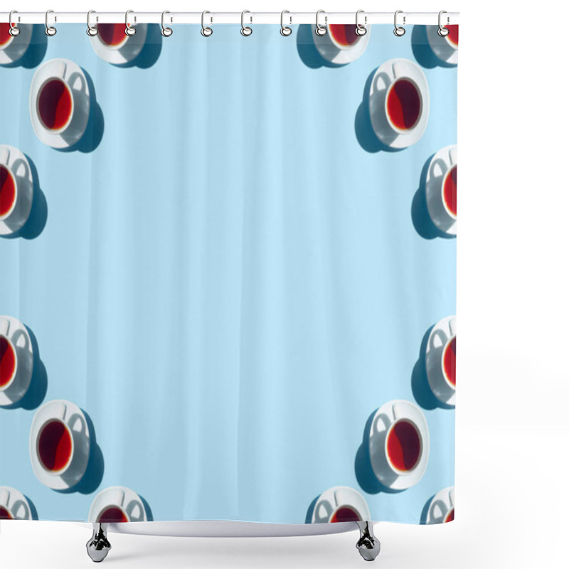 Personality  Tea In Cups Shower Curtains