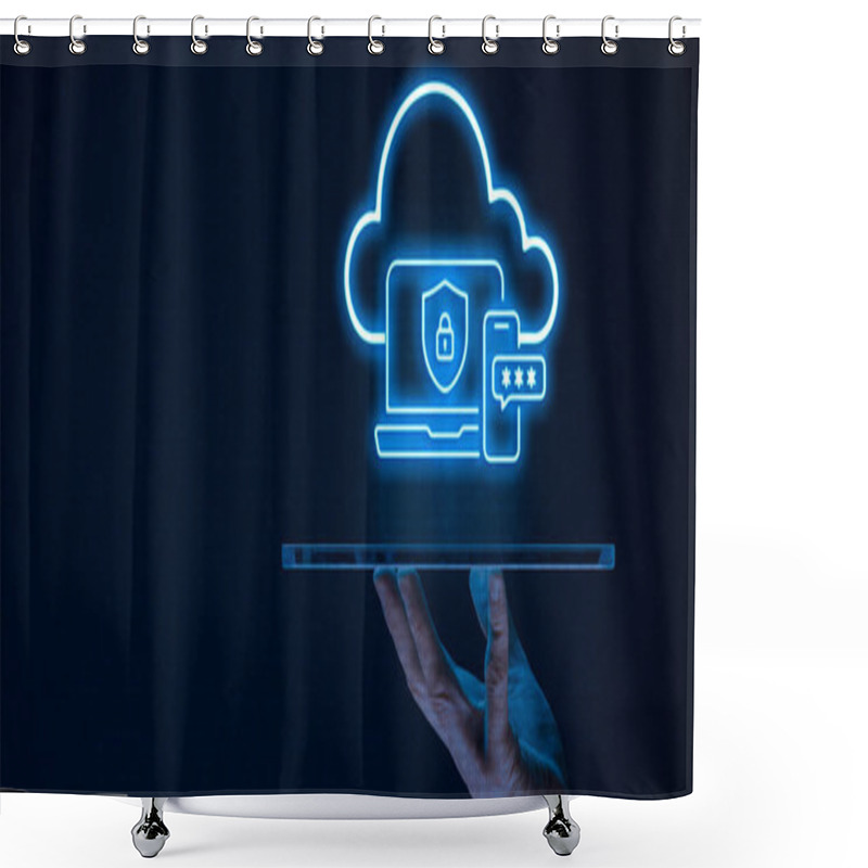 Personality  Maximizing Cloud Security With Two-Factor Authentication Shower Curtains