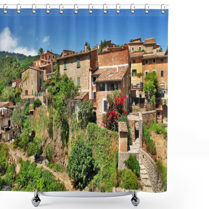 Personality  Villages Of Mallorca, Spain Shower Curtains