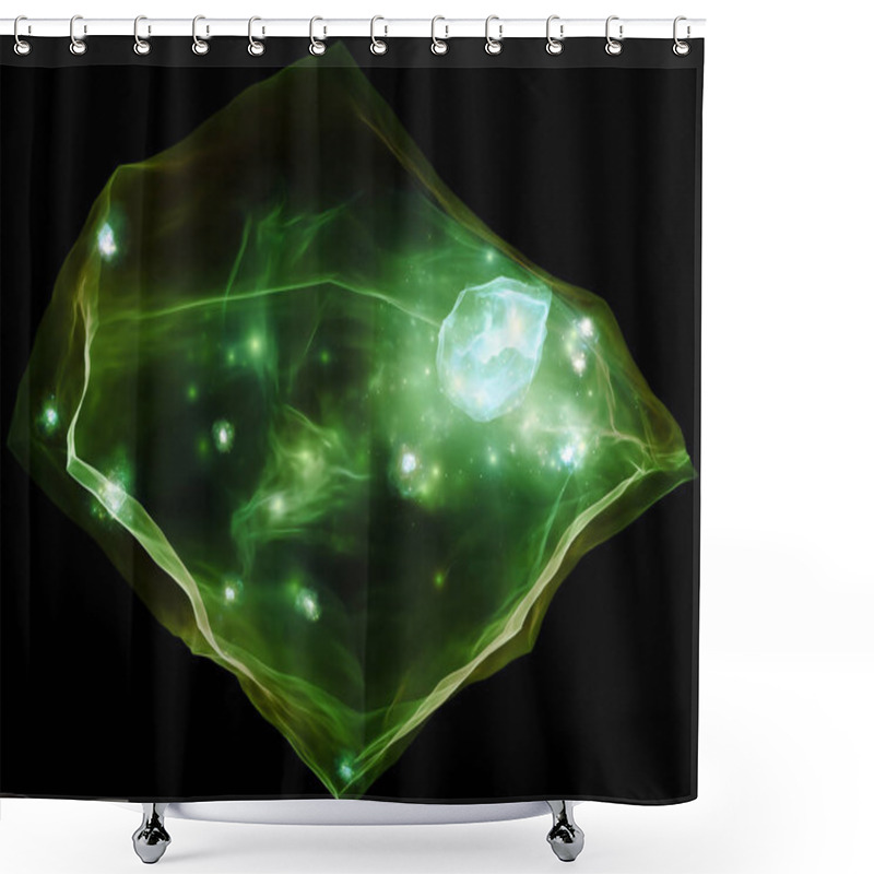 Personality  Glow Of Impossible Shower Curtains