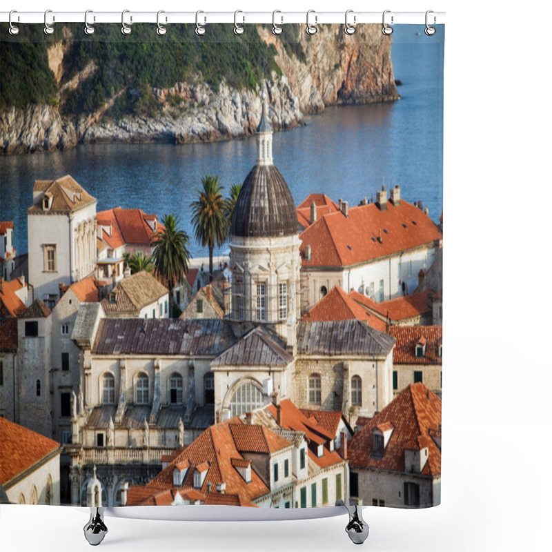 Personality  Dubrovnik Old Town View Shower Curtains