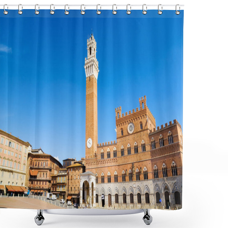 Personality  Main Square Of Siena Italy Shower Curtains