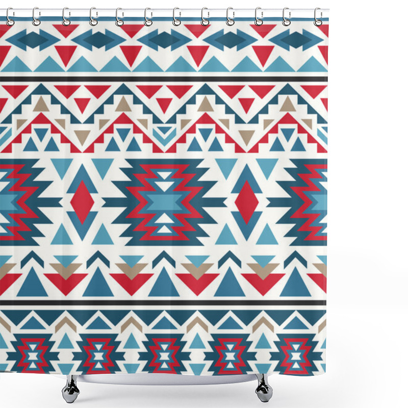 Personality  Seamless Navajo Pattern Shower Curtains