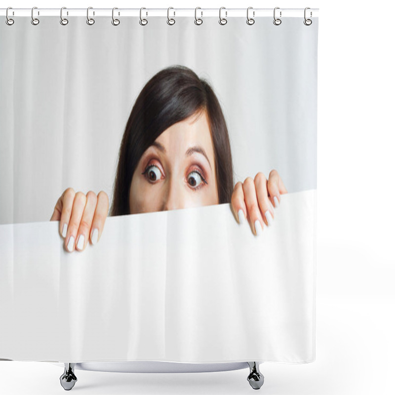 Personality  Emotional Girl Shower Curtains