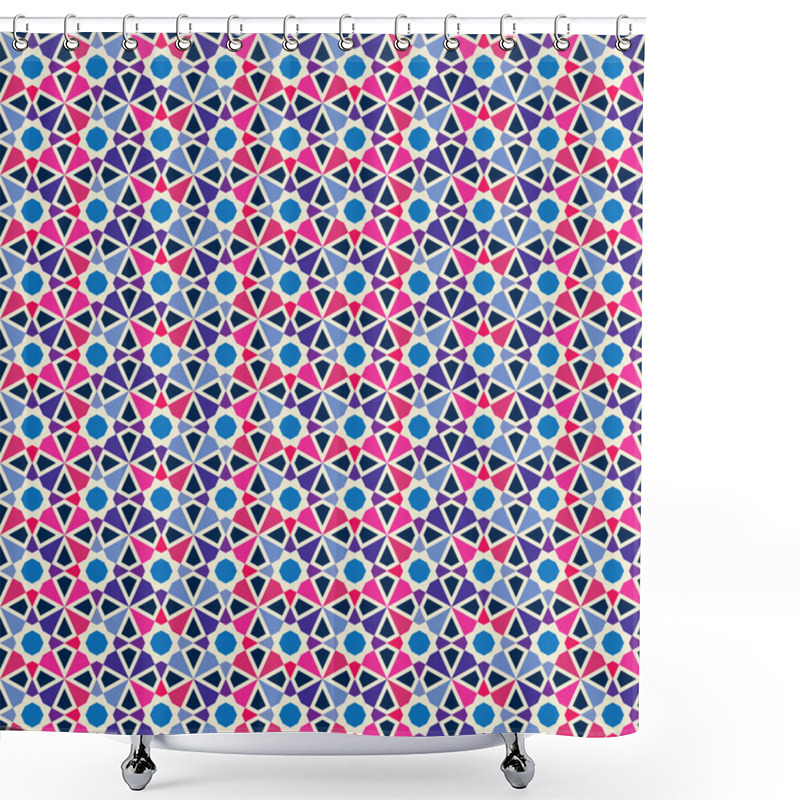 Personality  Seamless Mosaic Pattern Shower Curtains