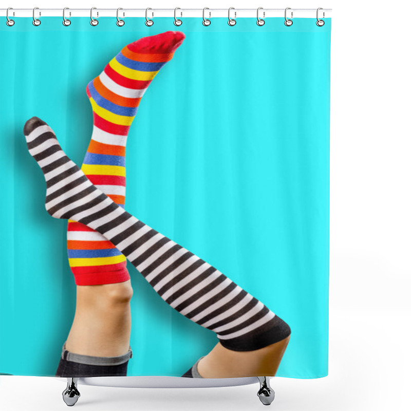 Personality  Summer Legs Shower Curtains