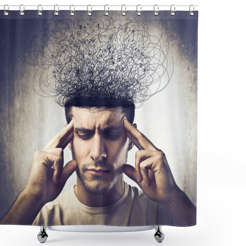 Personality  Brainstorming Shower Curtains