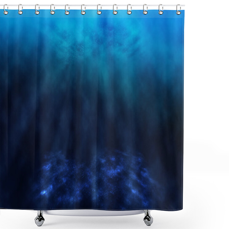 Personality  Underwater World. Shower Curtains