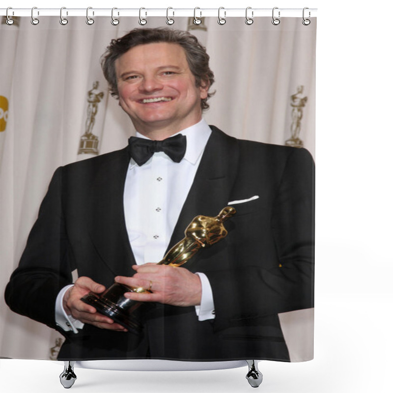 Personality  Colin Firth Shower Curtains