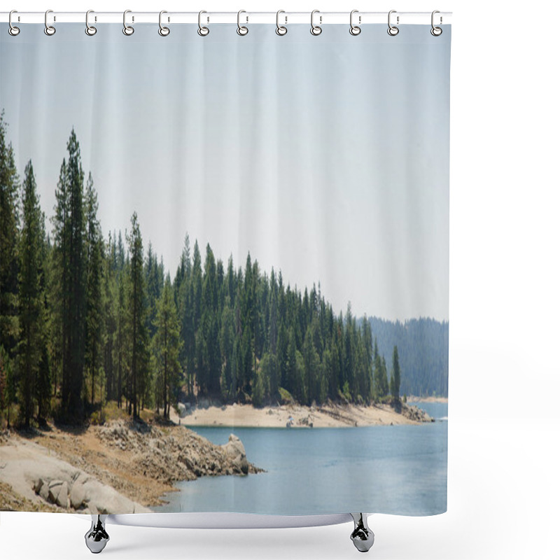 Personality  Sierra Landscape At Shaver Lake, California Shower Curtains