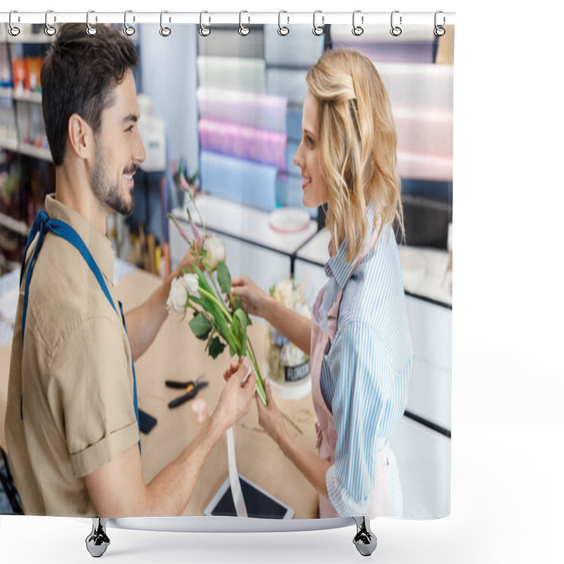 Personality  Florists  Shower Curtains