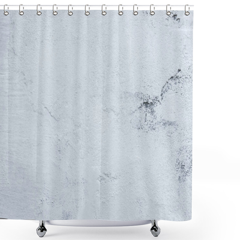 Personality  Concrete Wall Background Shower Curtains