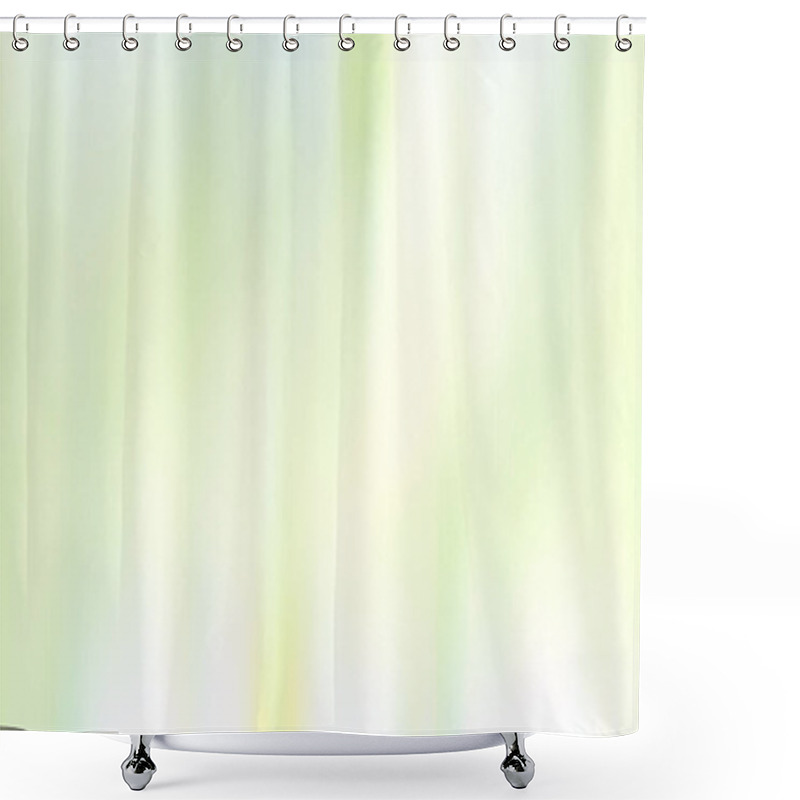 Personality  Green Gradient Background  Shower Curtains