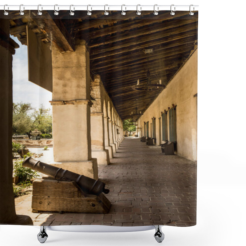 Personality  Spanish Mission Colonnade Shower Curtains