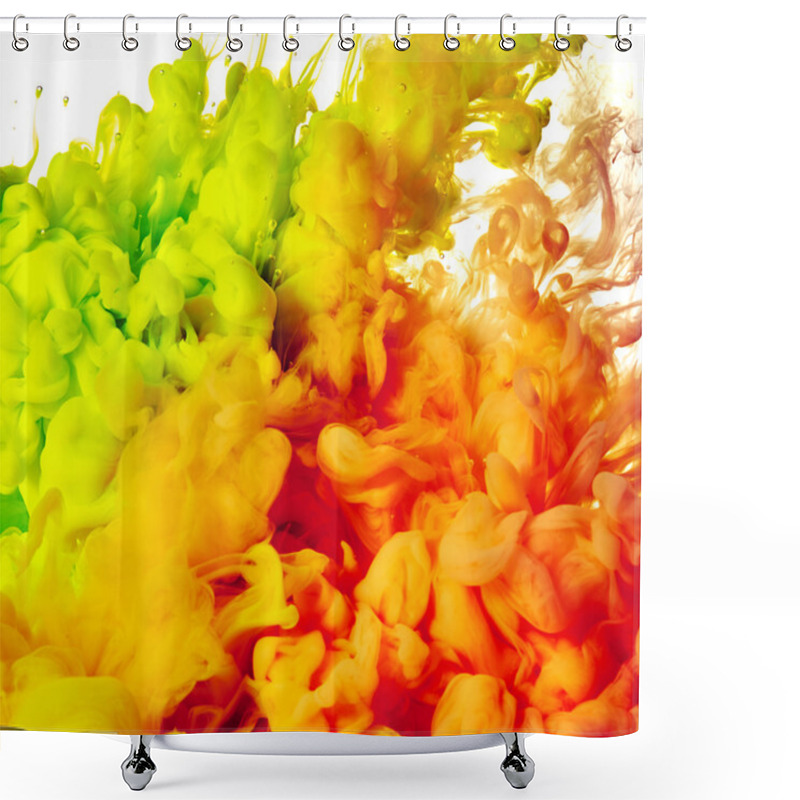 Personality  Abstract Paint Splash Shower Curtains