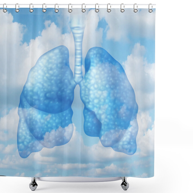 Personality  Clean Air Shower Curtains