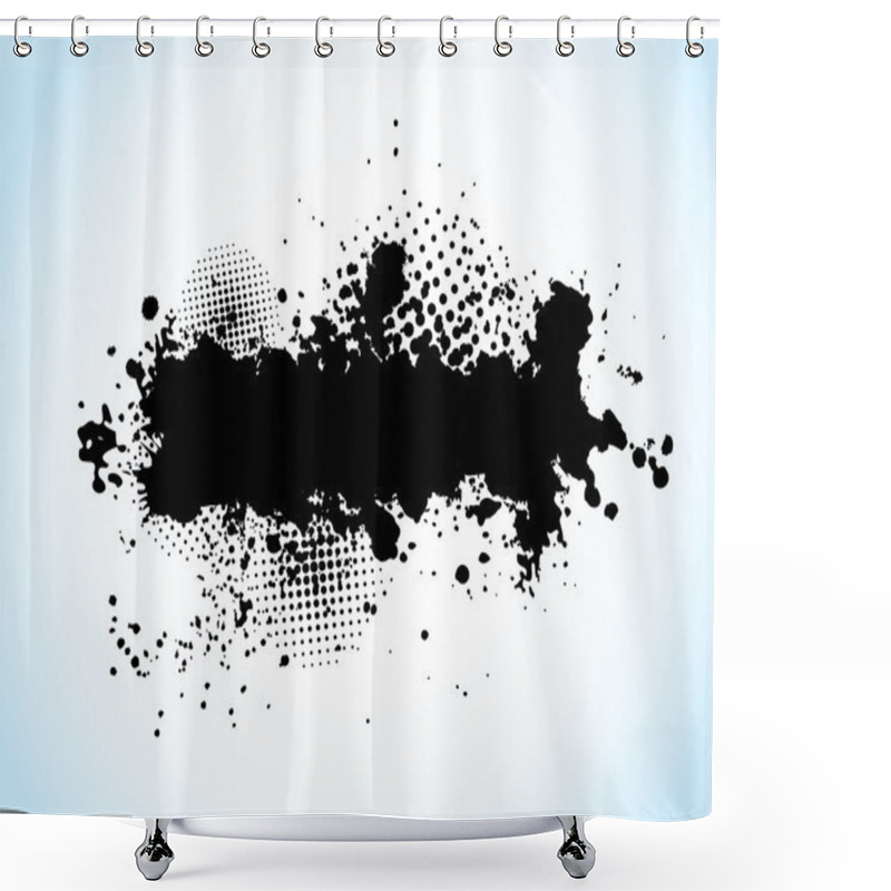 Personality  Grunge Backgorund Shower Curtains