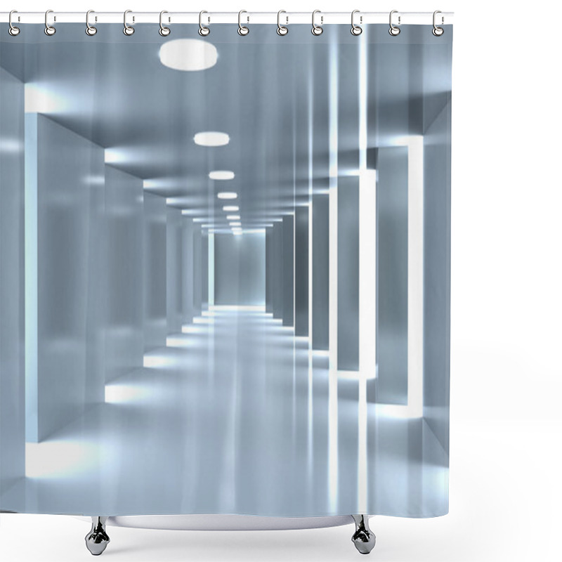 Personality  Modern Corridor Shower Curtains