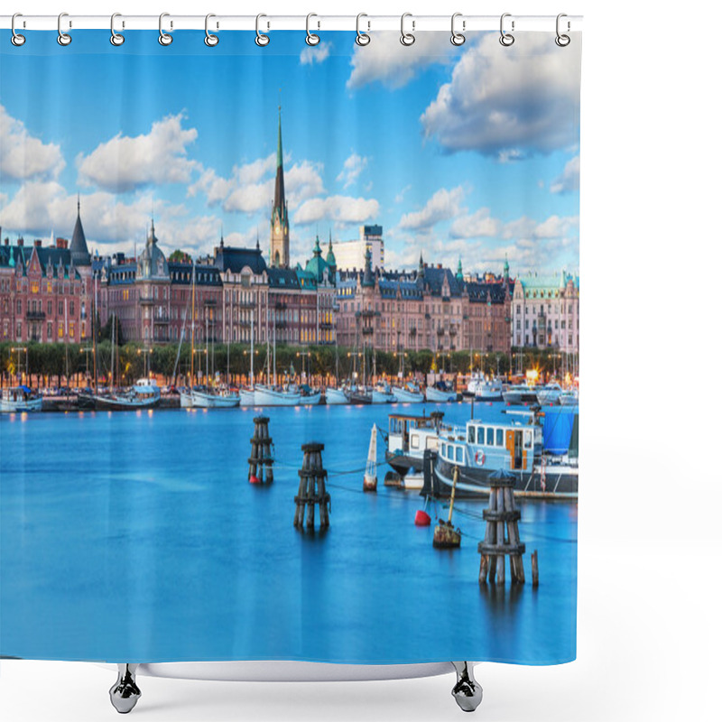 Personality  Old Town In Stockhom, Sweden Shower Curtains