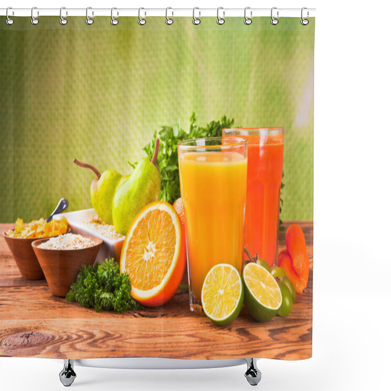 Personality  Fruits Shower Curtains