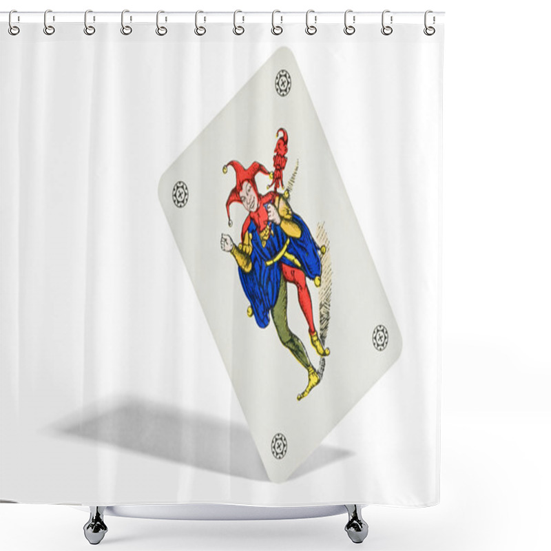 Personality  Joker Playing Card Shower Curtains