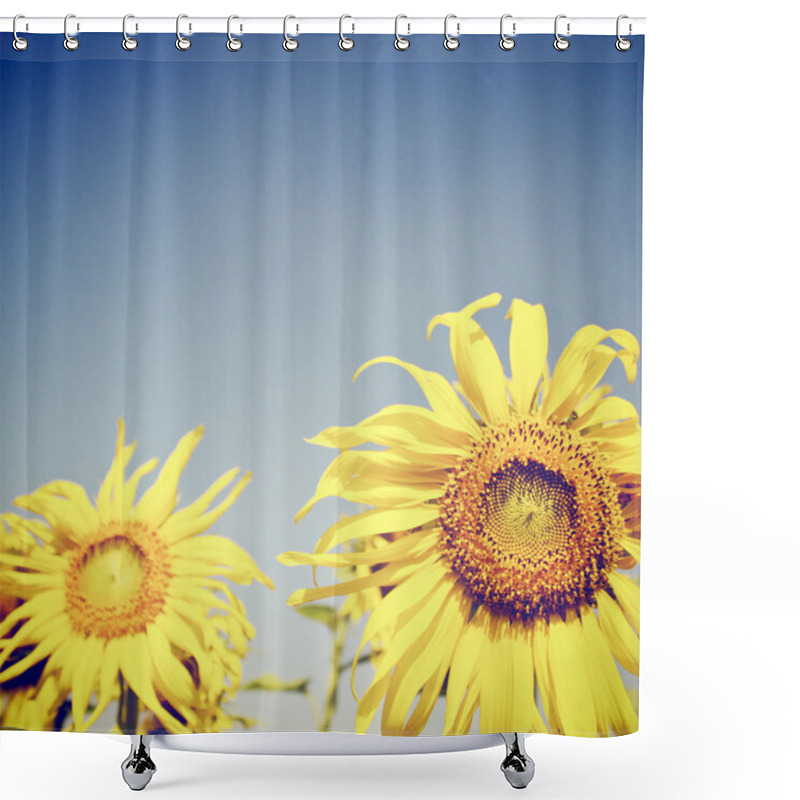 Personality  Sunflowers Shower Curtains