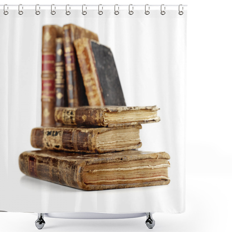 Personality  Antique Books Shower Curtains