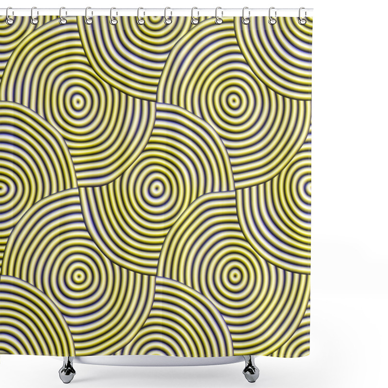 Personality  Swirls Shower Curtains